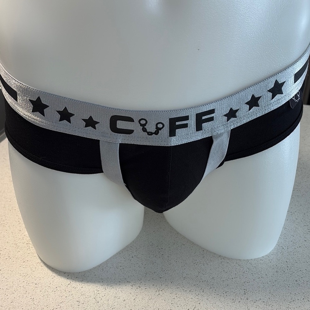 Men's Black and Gray Underwear